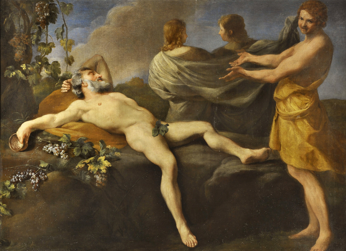 Пьяный Ной и его сыновья