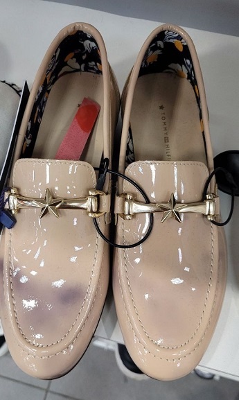 лаковые лоферы от hilfiger, размер 36, цена 2500 скидок нет