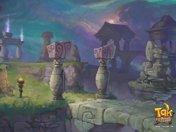Концепт-арт к игре "Tak". В конце статьи вы найдете ссылку на историю в этом сеттинге (ой, это был спойлер!)