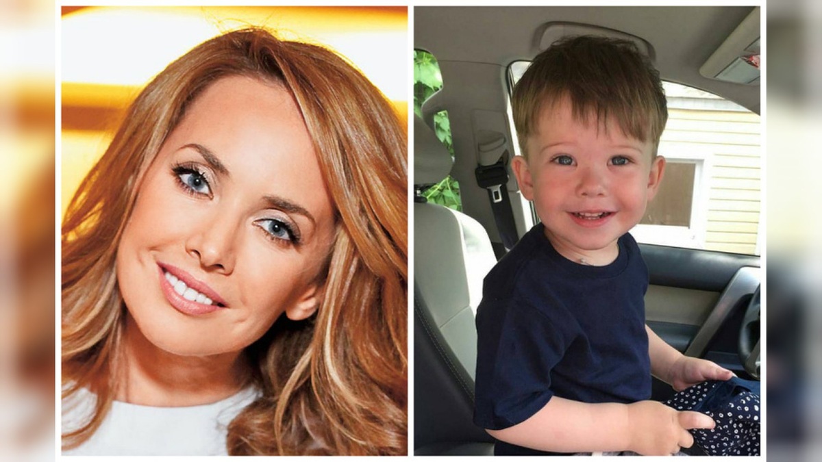 Жанна Фриске и её сын Платон