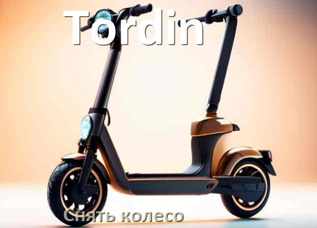 
Как на электросамокате Tordin снять переднее и заднее колесо и поменять