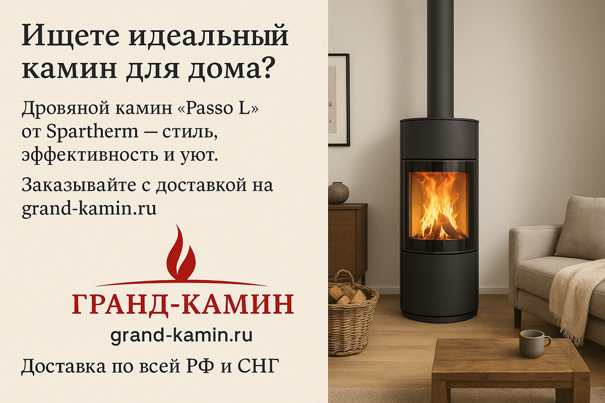    Камин Passo L от Spartherm: как выбрать идеальный источник тепла и уюта для вашего дома Kamin