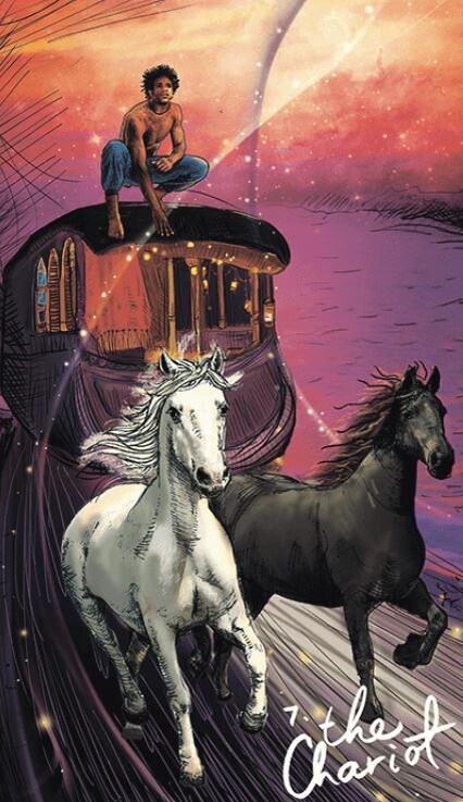 7 Старший аркан в колоде Таро Светлого Провидца