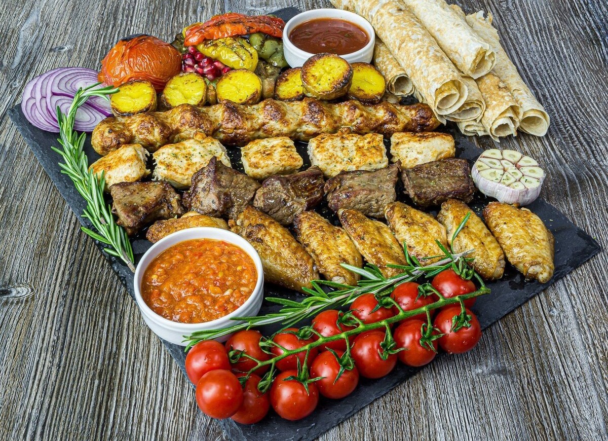 Закуски к шашлыку