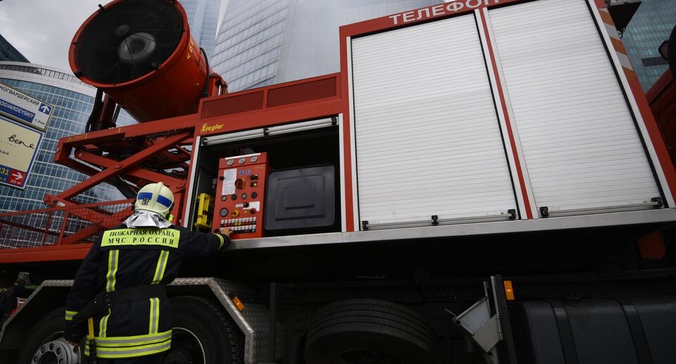    Пожарно-спасательные учения в «Москва-сити» / Медиасток.рф