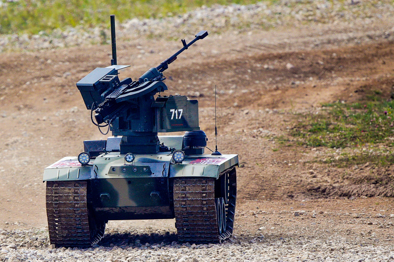 Наземный беспилотник. Фото в открытом доступе.