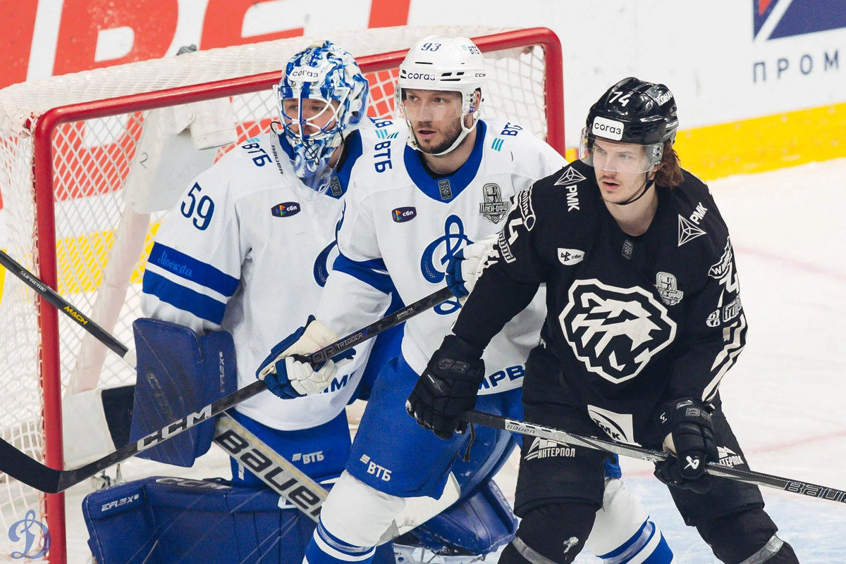 Матч «Динамо» — «Трактор» (Фото: ХК «Динамо»)