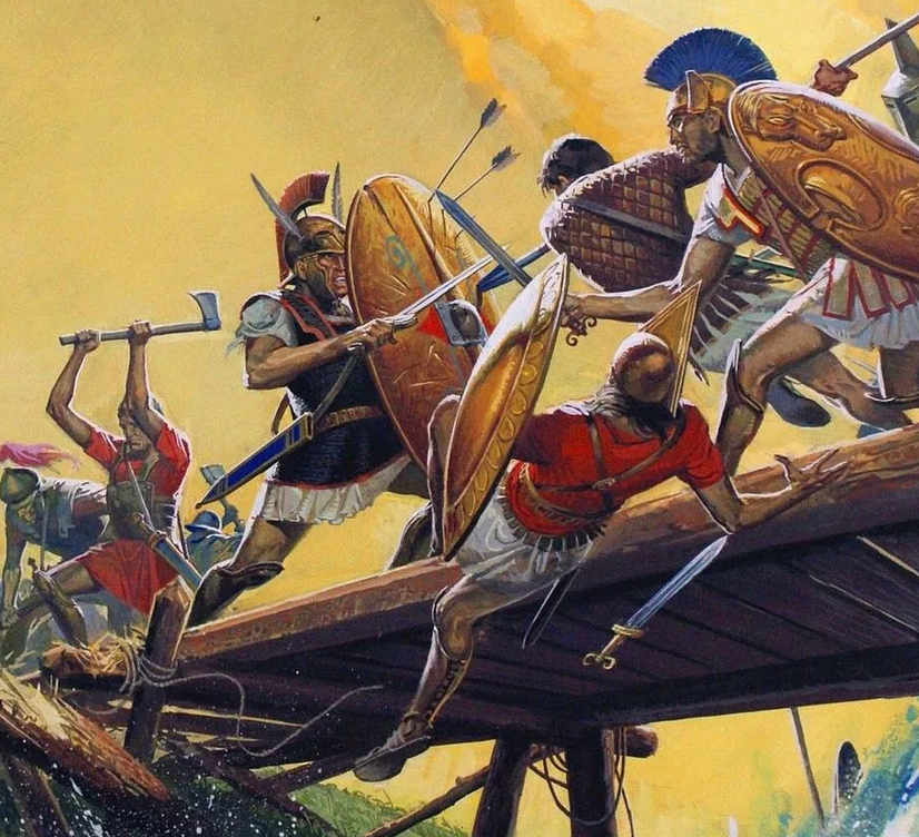 Сражение римлян с этрусками