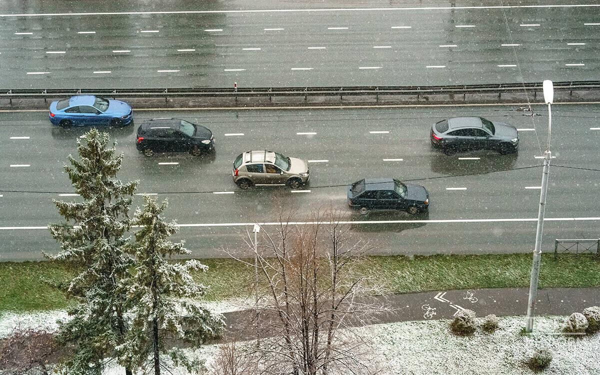 В конце апреля резкое похолодание и крупные хлопья снега напоминали о прошедших новогодних праздникахФото: © Салават Камалетдинов / «Татар-информ»