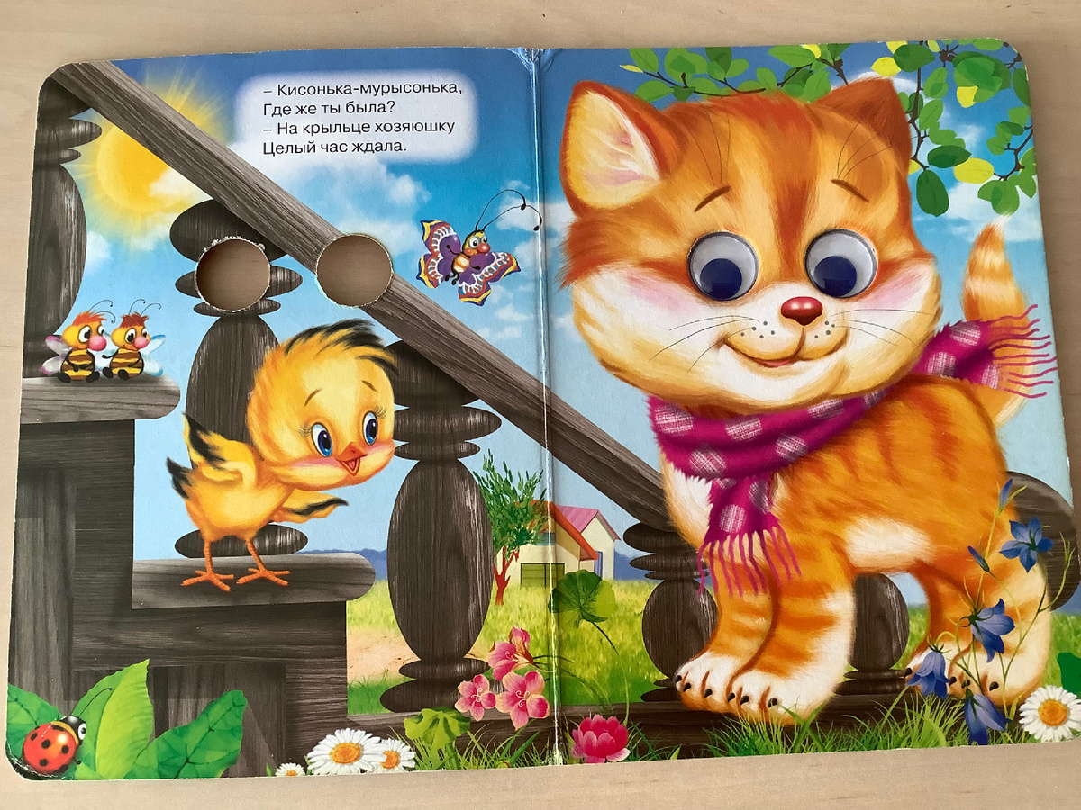 Одна из первых книг для малыша