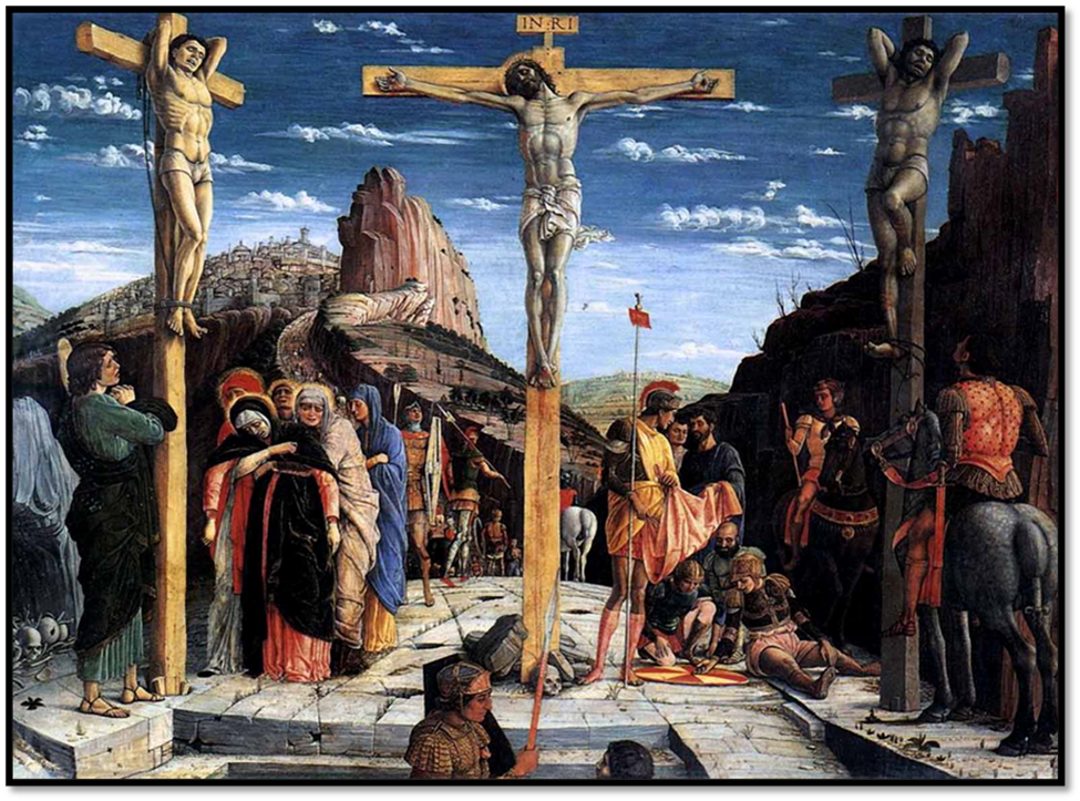 Андреа Мантенья «Распятие Искупителя», 1459 г.

