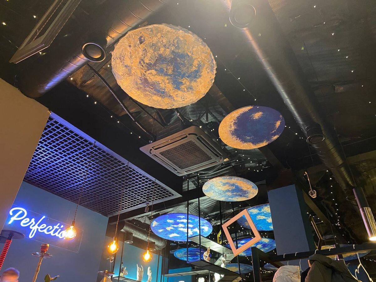 Планеты на потолке
