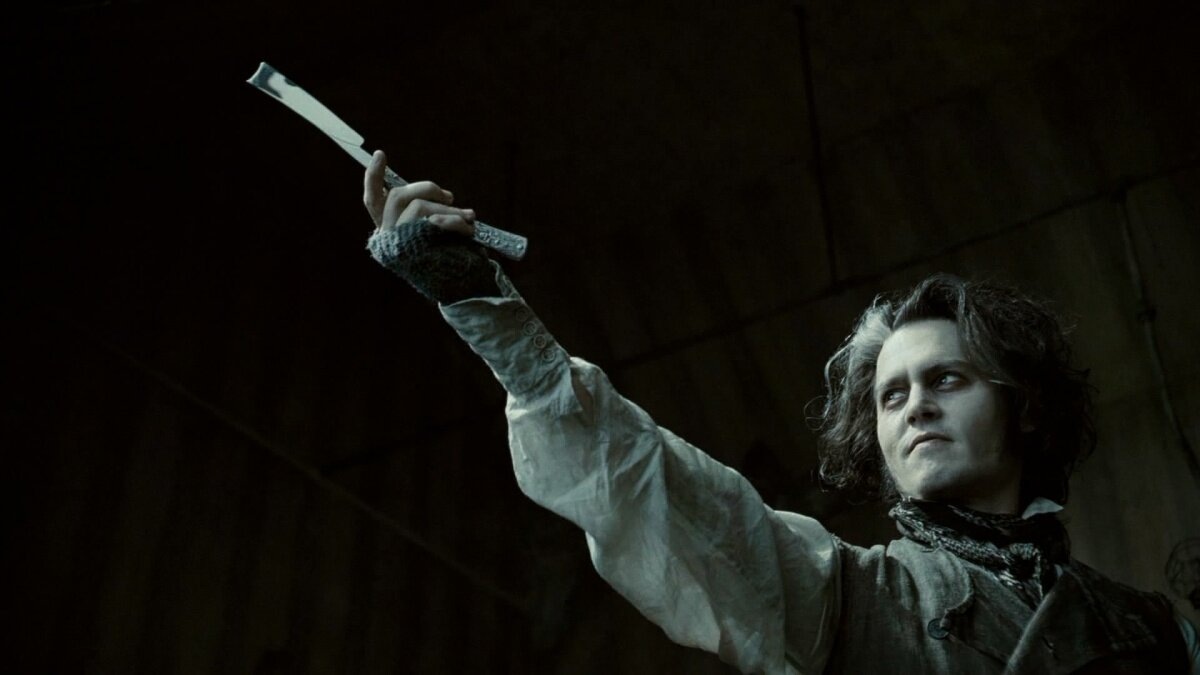 Кадр из «Суини Тодда, демона-парикмахера с Флит-стрит»