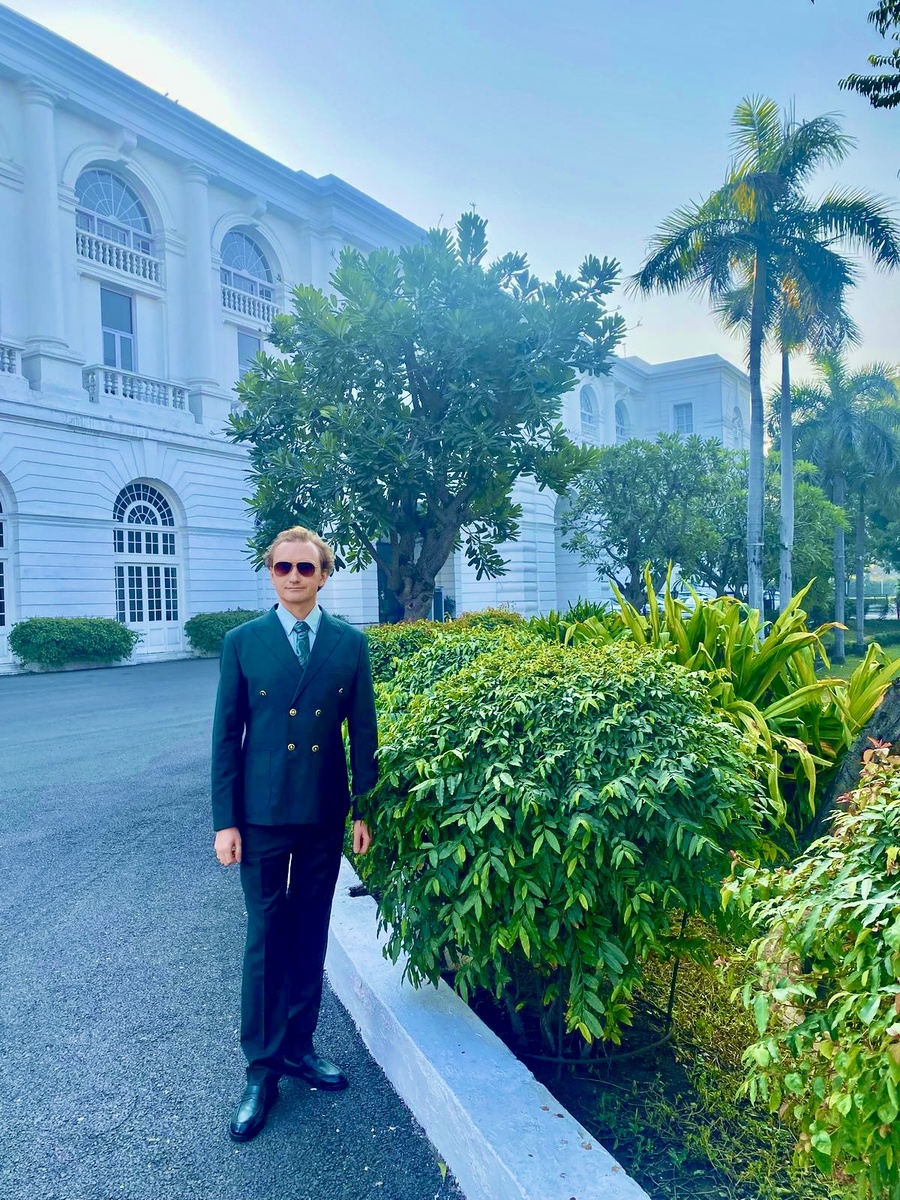 Георгий Гранкорд. Maidens Hotel, Дели, Индия.