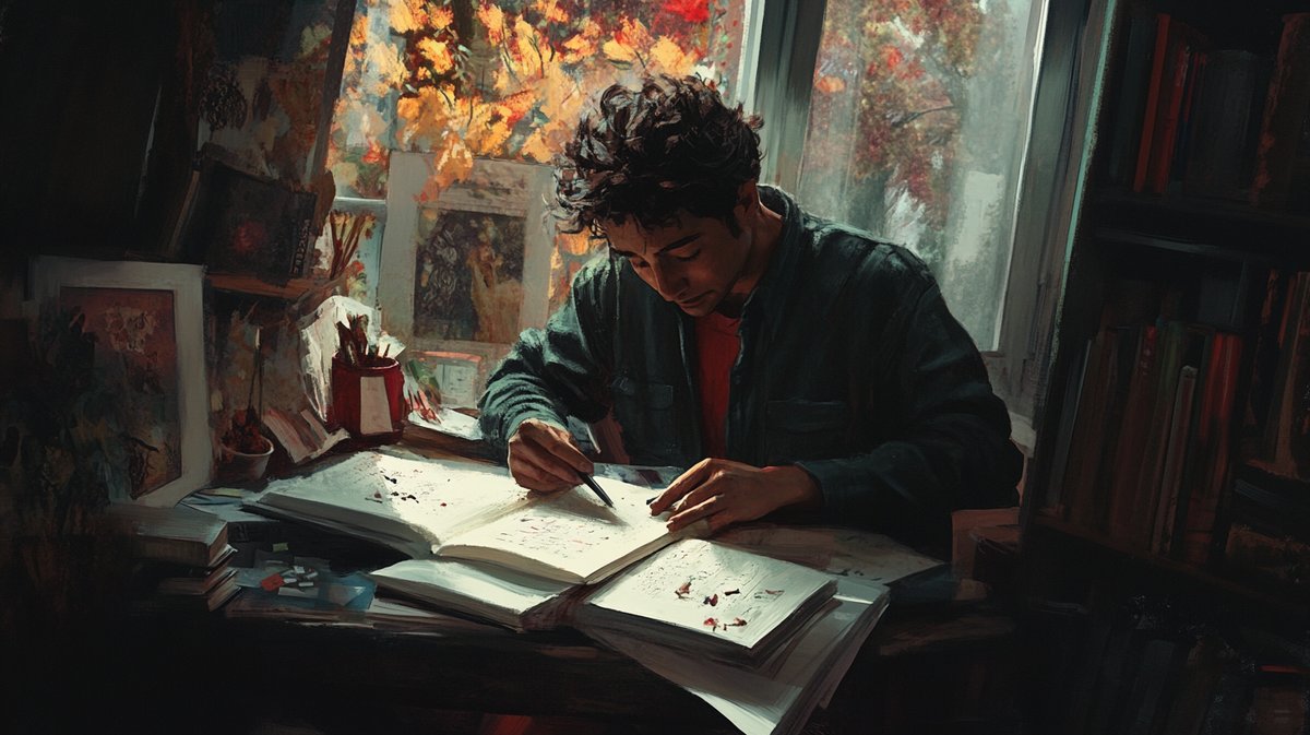 Написание рассказов через символдрамму - от образов к словам.