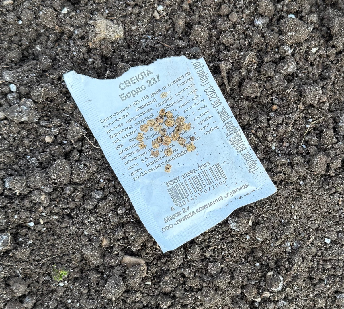 Будущая свекла