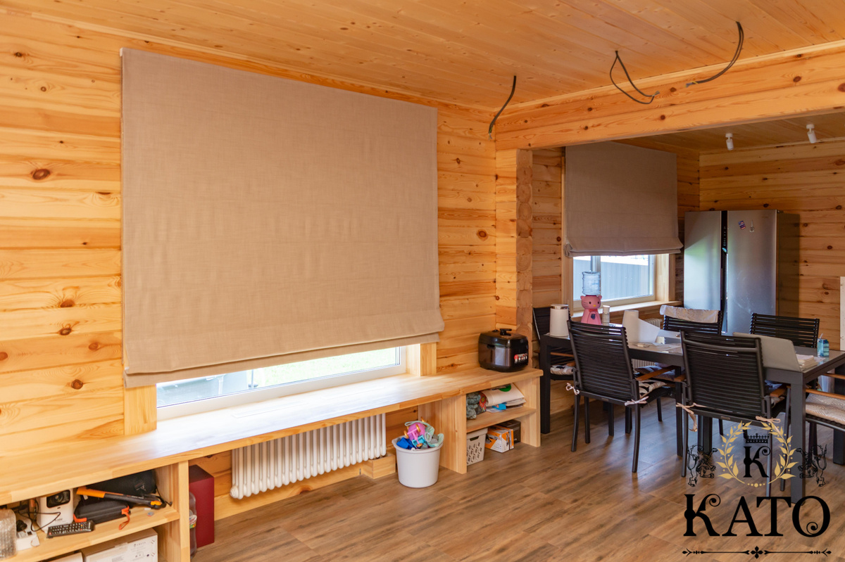 Почему стоит сшить римские шторы самому