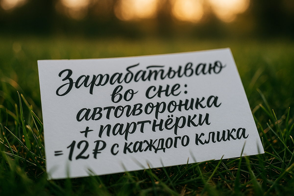    zarabotok_vo_sne_avtovoronka_partnerki_12_rubley_s_klika Бушмакин Вячеслав