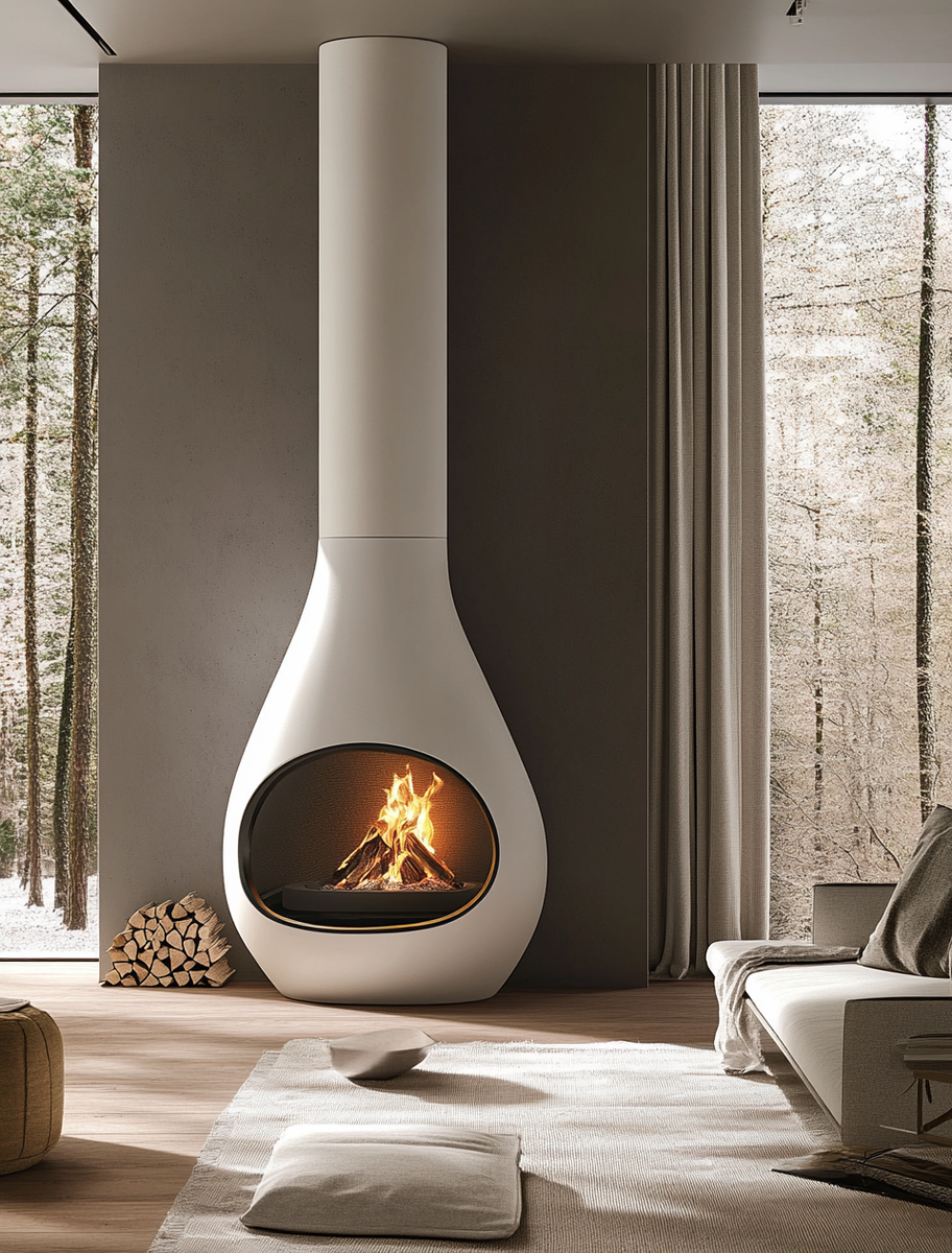    Печь-камин Ambiente A1: как выбрать стильный и эффективный источник тепла для вашего дома Kamin