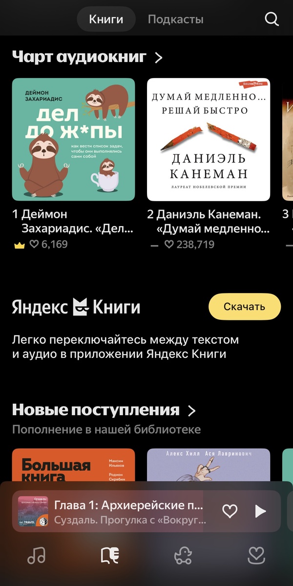 Подкасты на «Яндекс музыка»