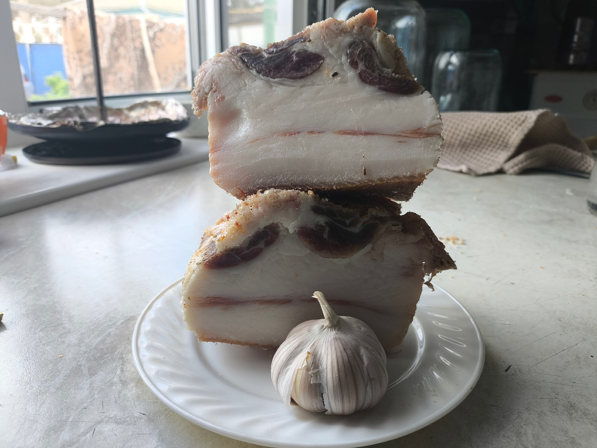 Сало просолилось 😁