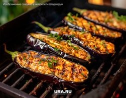     Баклажаны- отличное блюдо для пикника URA.RU