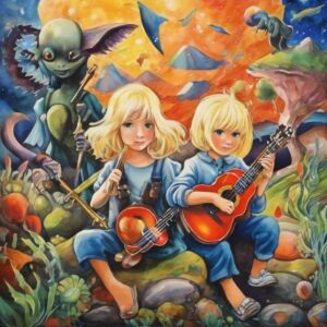 Волшебное космическое приключение детей