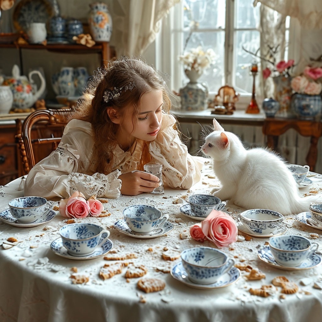 Ещё через полчаса Вера открыла чекушку. Рисунок Елены Зленко