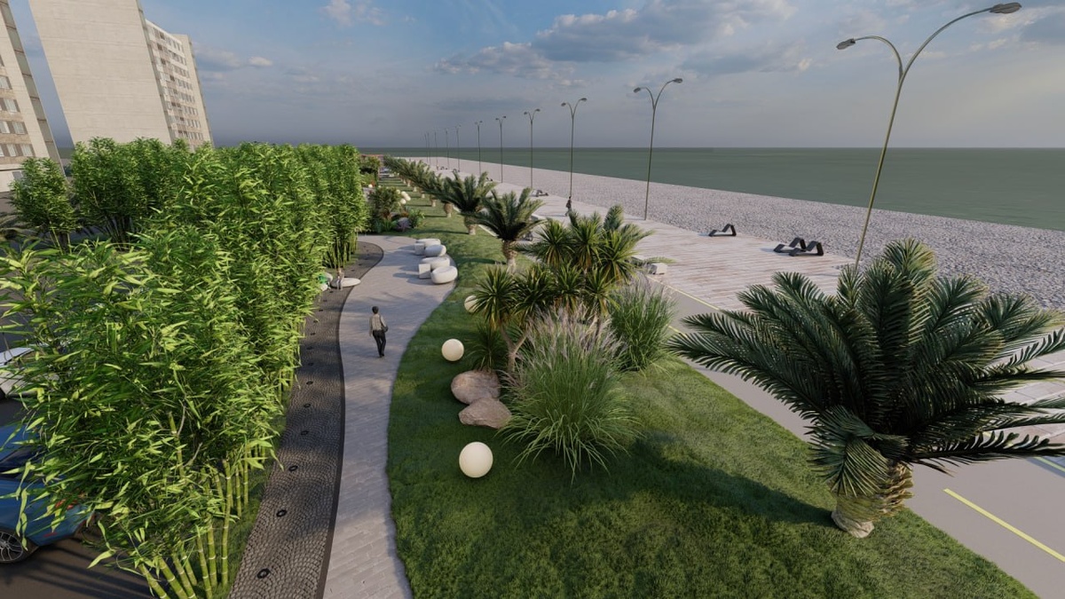 Новый сквер появится на Батумском бульваре