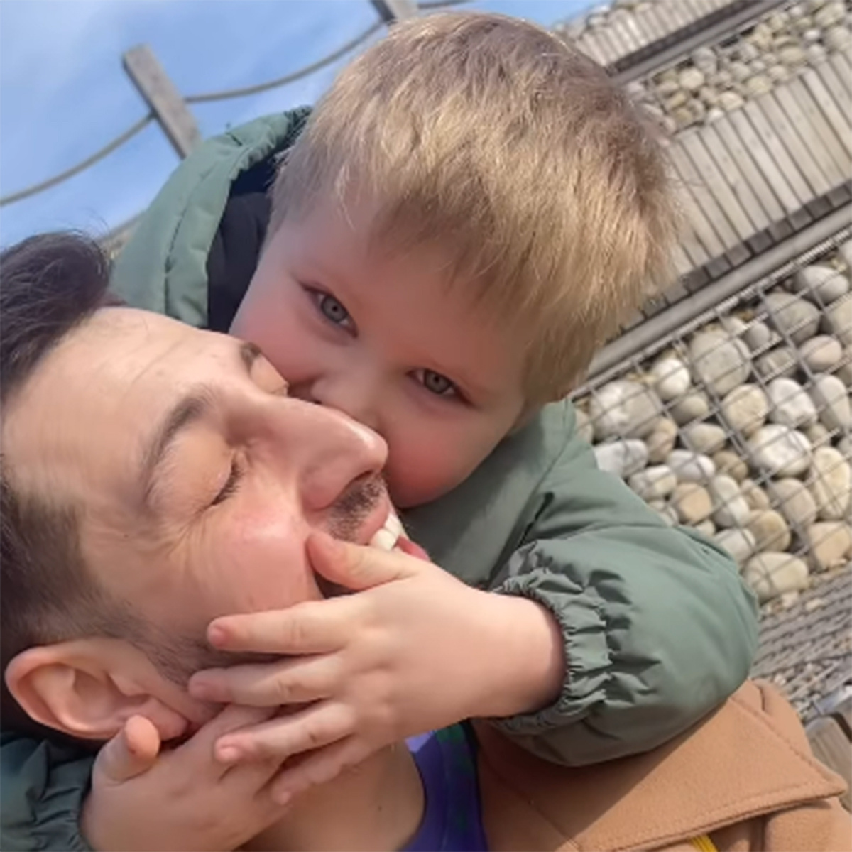 Иосиф Оганесян с сыном Стефаном. Фото: соцсети Иосифа Оганесяна