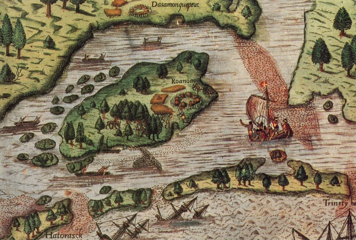 1. Пропавшая колония Роанок