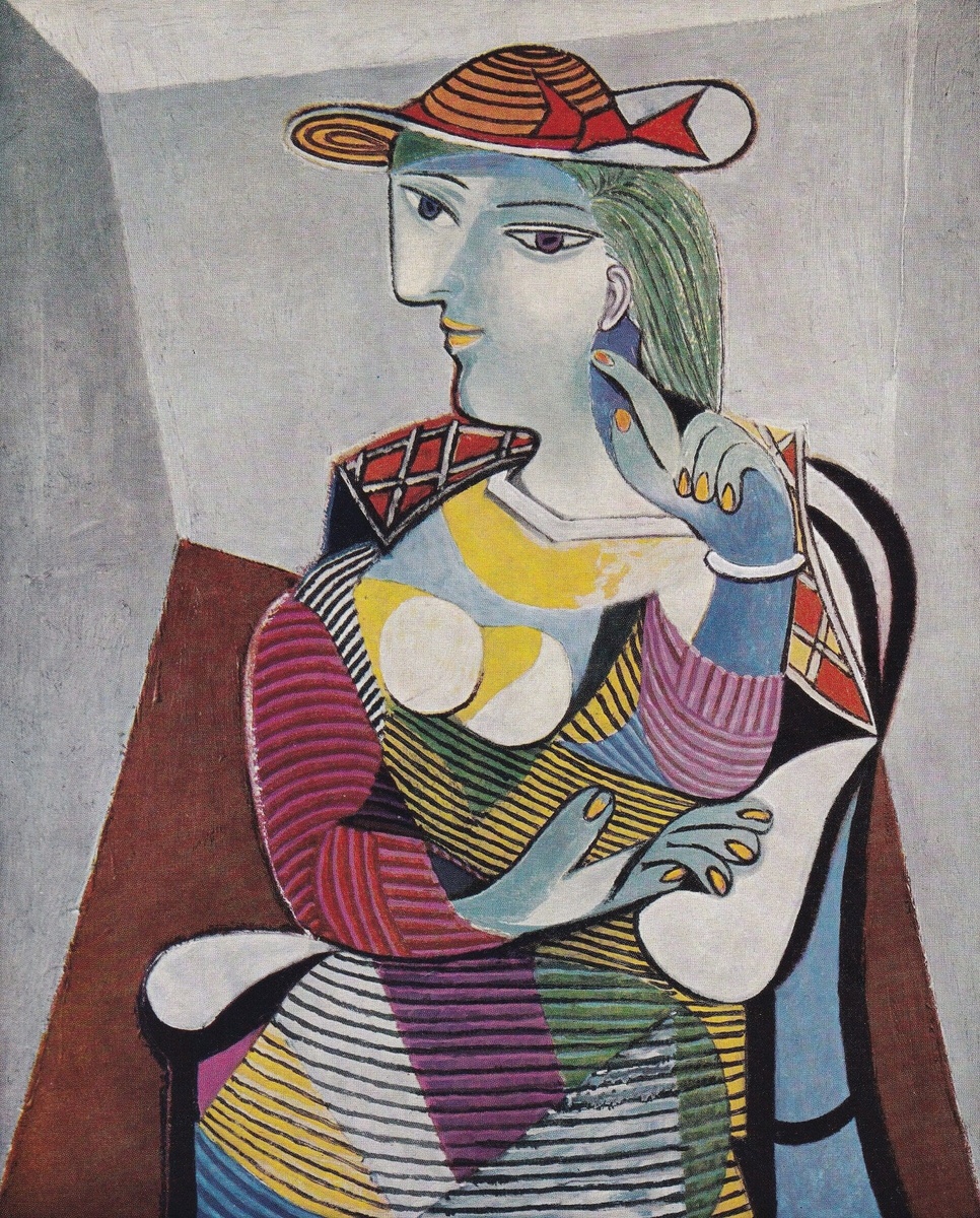 Пабло Пикассо "Мария Тереза Вальтер" 1937 год