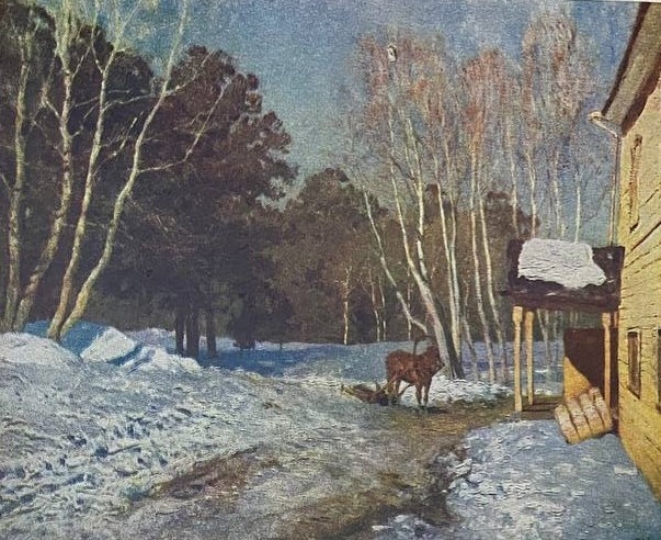 И.И. Левитан "Март"