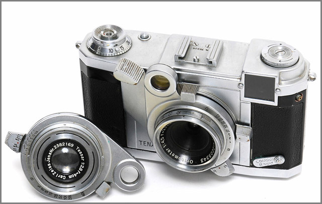 Tenax II с шириком 4.5/27 и штатный 2.8/40. Фото из инета