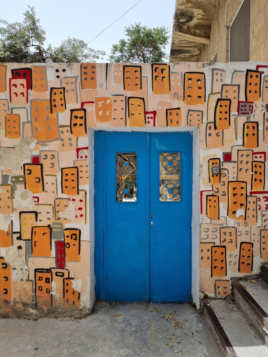 Дверь в частный двор, Джабаль Амман (фото автора)