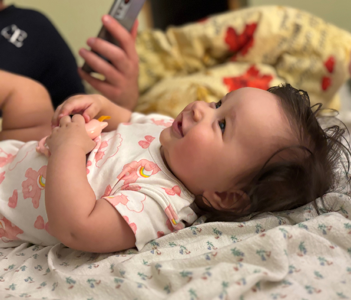 Ксюша проснулась