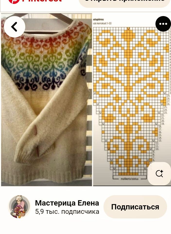 Лопопейса с использованием секционной пряжи