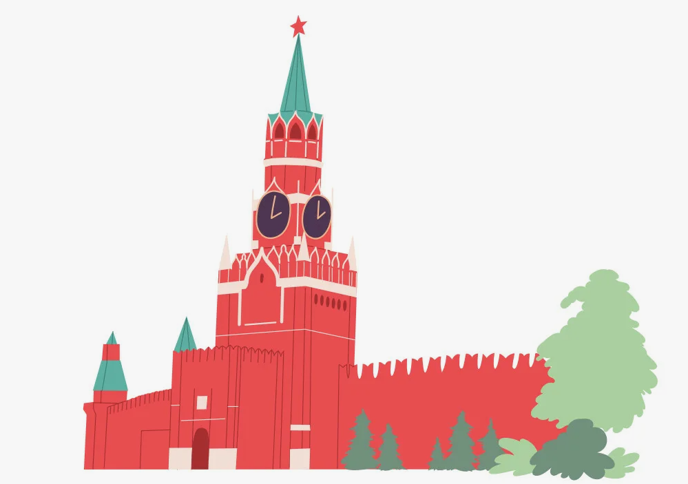 Московский Кремль. Источник: vectorstock.com