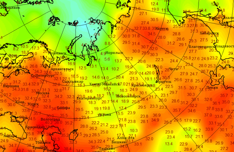 Предстоящий летний сезон в России, станет самым свирепым, за последние 100 лет