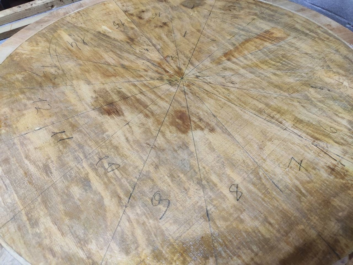 Разметка для скотчка и шпона