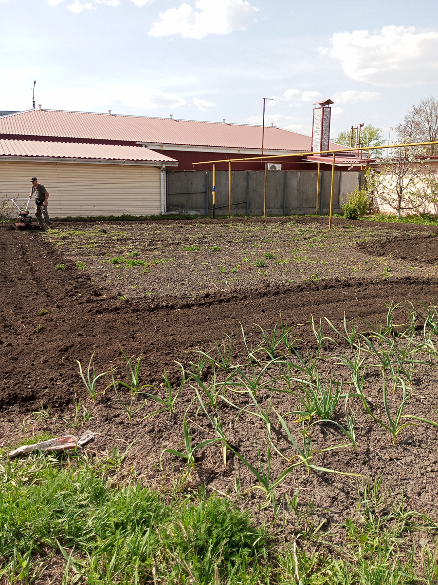 Процесс вспашки