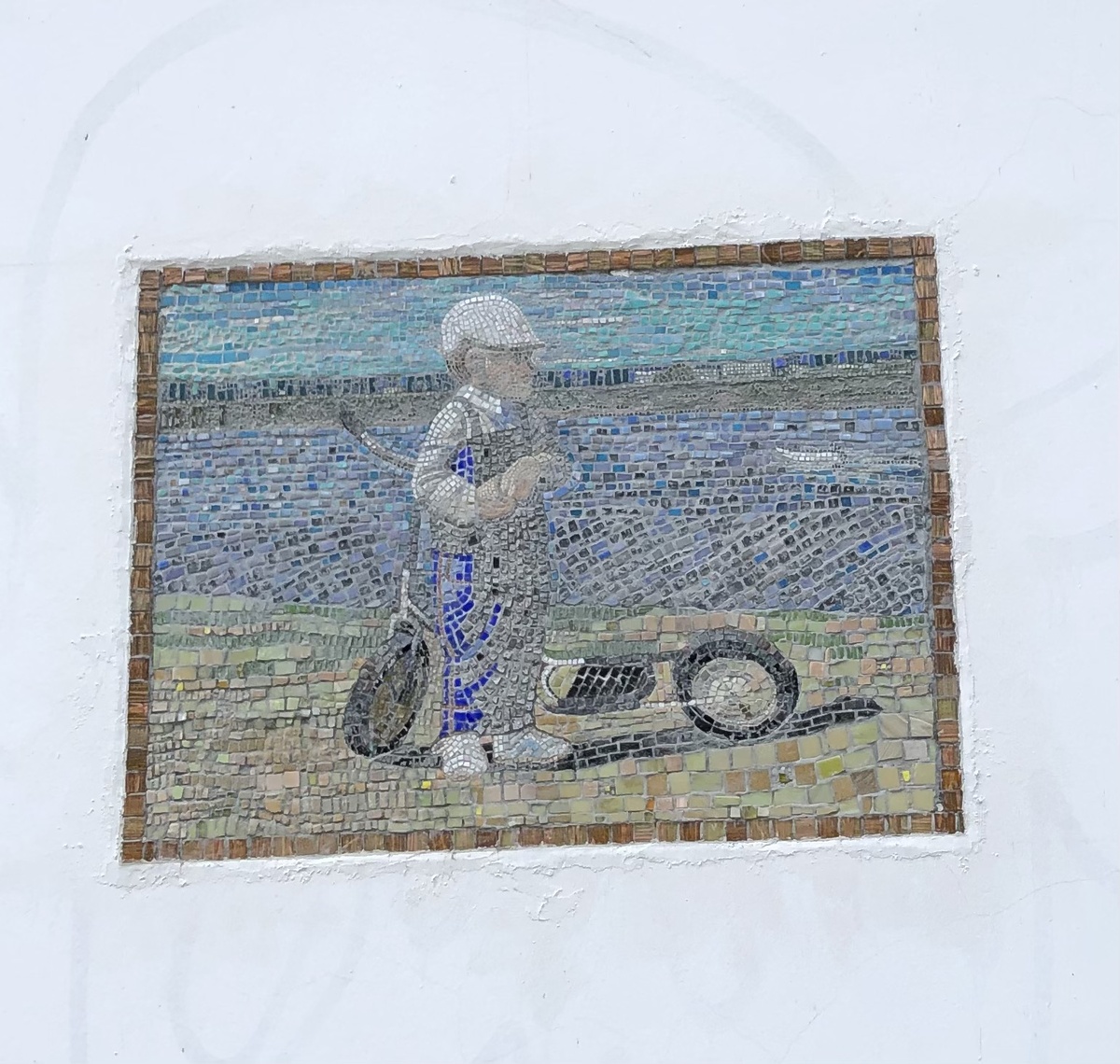 Мозаика. Фото автора.