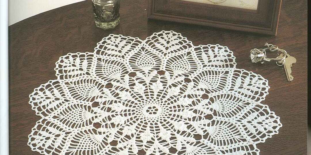 5 нежнейших круглых салфеток для вязания крючком (схемы прилагаю)