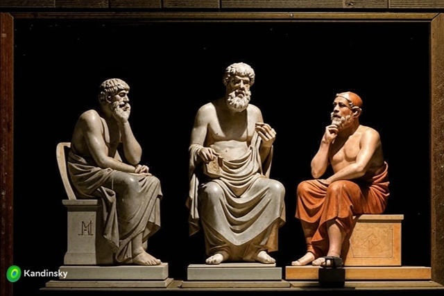 ранние греческие философы и поиск первоэлемента.