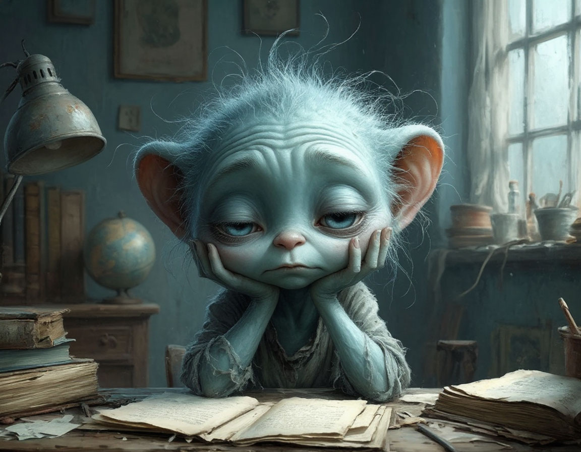 Так Шедеврум изобраазил усталость и монотонность автора Дзен