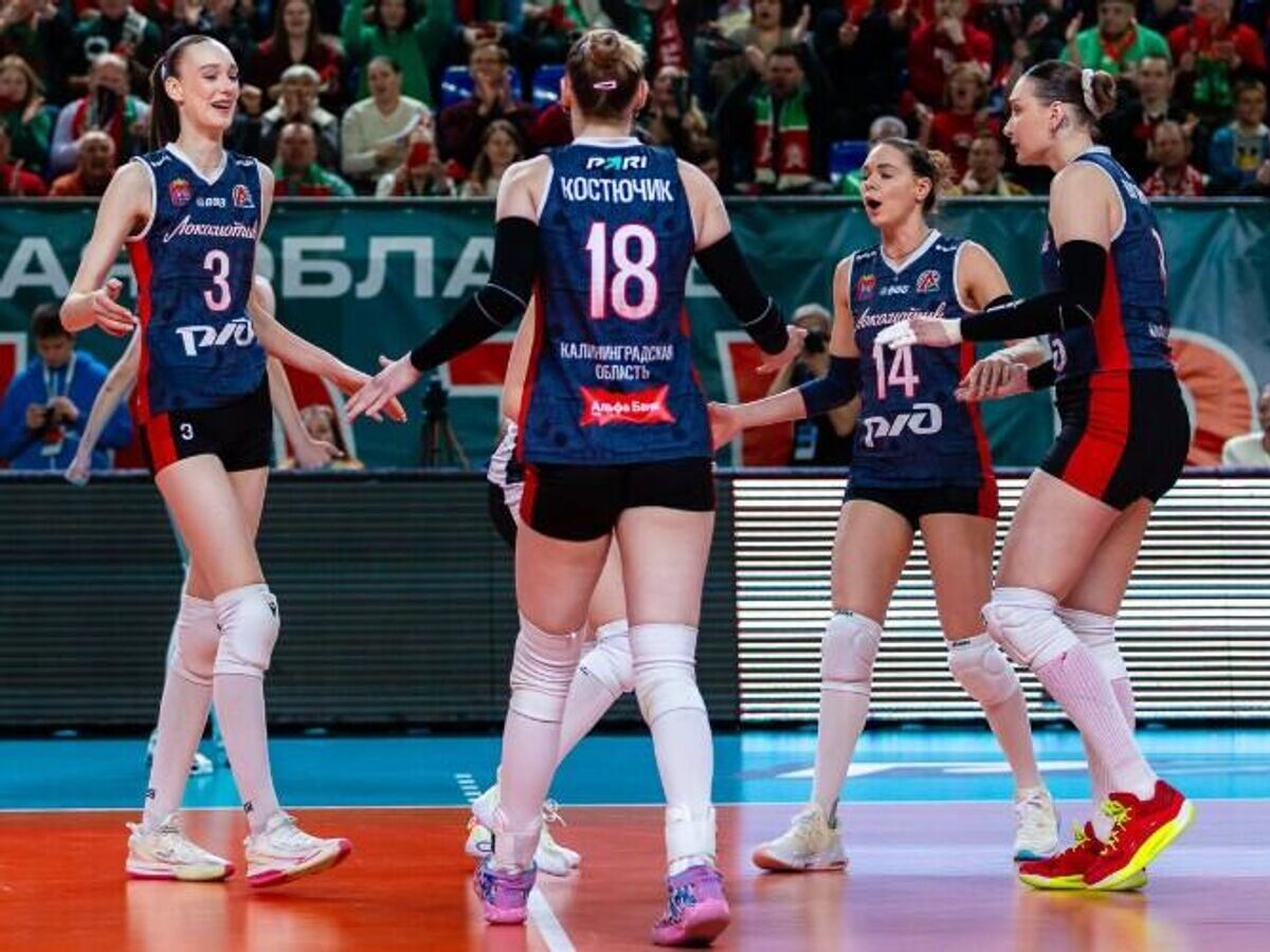    Волейболистки "Локомотива"© Официальный сайт ВК "Локомотив"