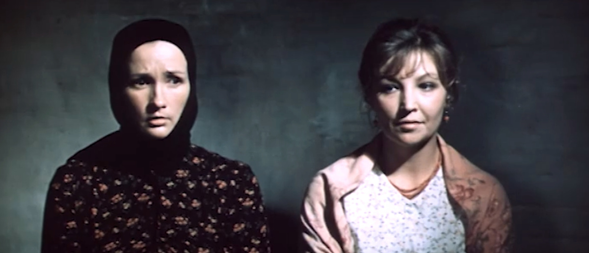 Кадр из кинофильма "Судьба", 1977 г., режиссер Евгений Матвеев, сценаристы Евгений Матвеев, Петр Проскурин, композитор Евгений Птичкин (скриншот)