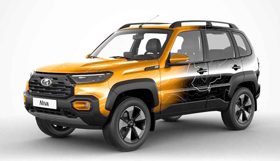Концепт электромобиля Lada e-Niva