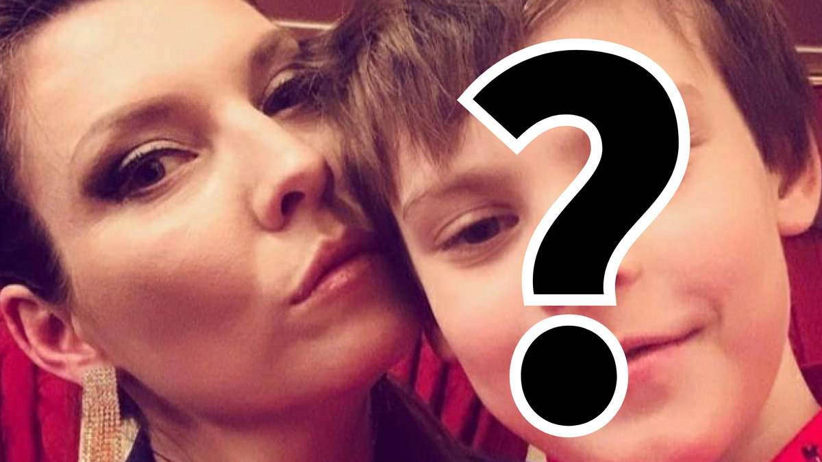 Ольга Скабеева с сыном