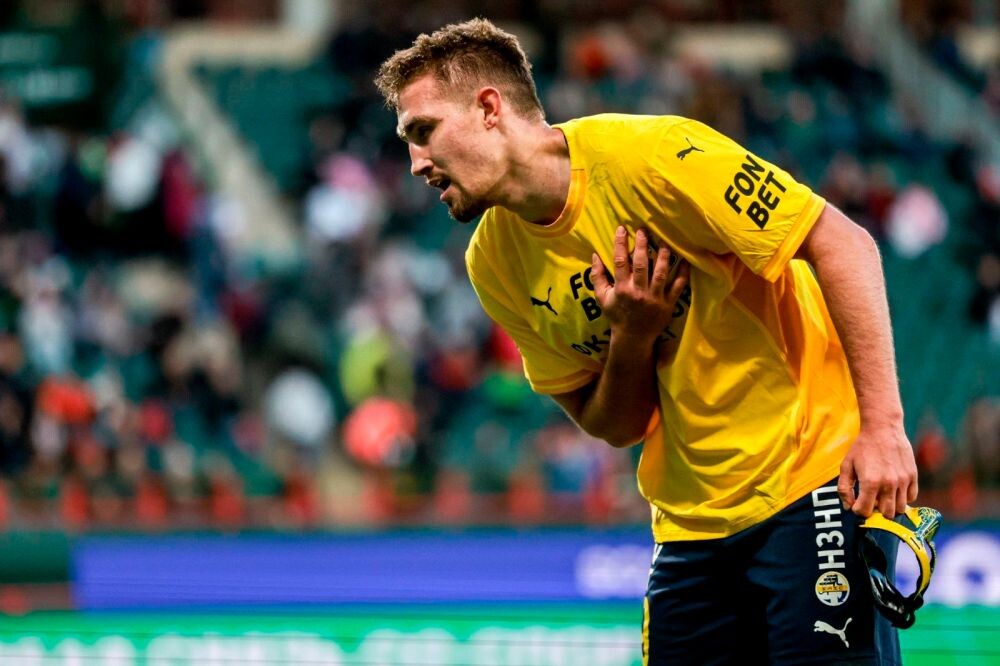 Форвард "Ростова" Егор Голенков. 